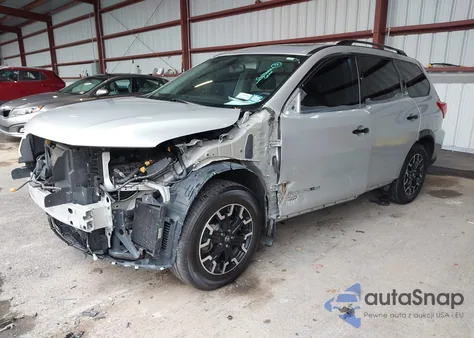 2020 Nissan Pathfinder Sl 4Wd z USA, uszkodzony, nr VIN 5N1DR2CM3LC637027